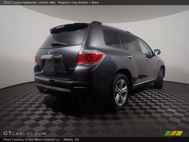 Magnetic Gray Metallic / Black 2013 Toyota Highlander Limited 4WD