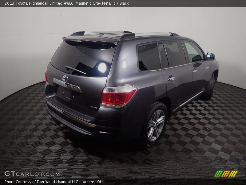 Magnetic Gray Metallic / Black 2013 Toyota Highlander Limited 4WD