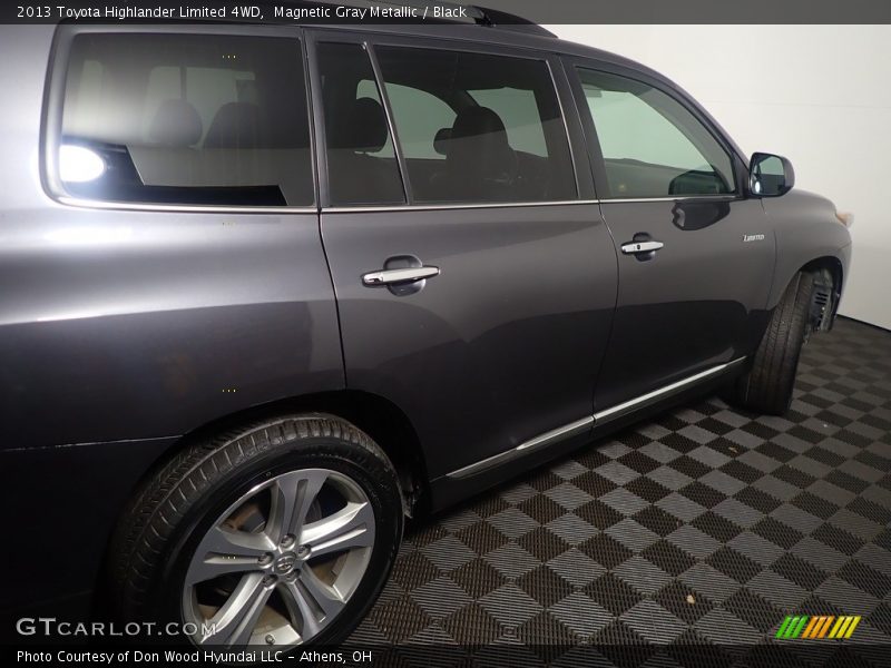 Magnetic Gray Metallic / Black 2013 Toyota Highlander Limited 4WD