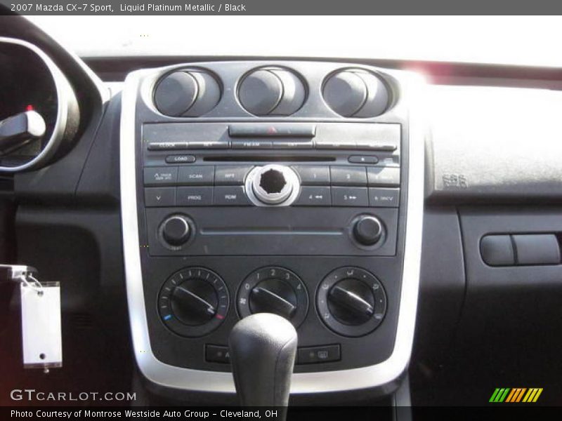 Liquid Platinum Metallic / Black 2007 Mazda CX-7 Sport