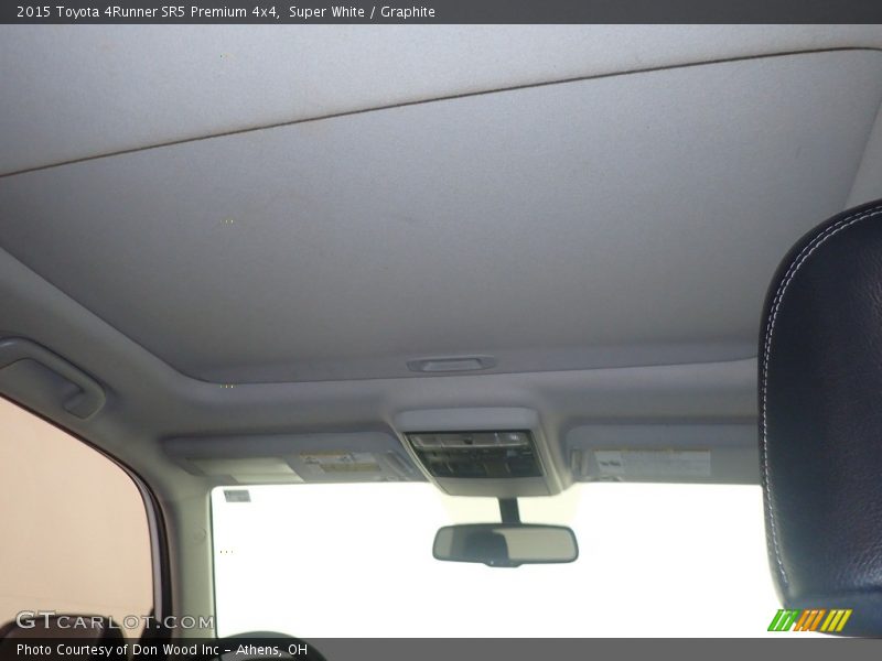 Super White / Graphite 2015 Toyota 4Runner SR5 Premium 4x4