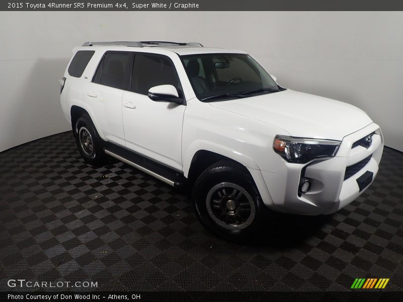 Super White / Graphite 2015 Toyota 4Runner SR5 Premium 4x4
