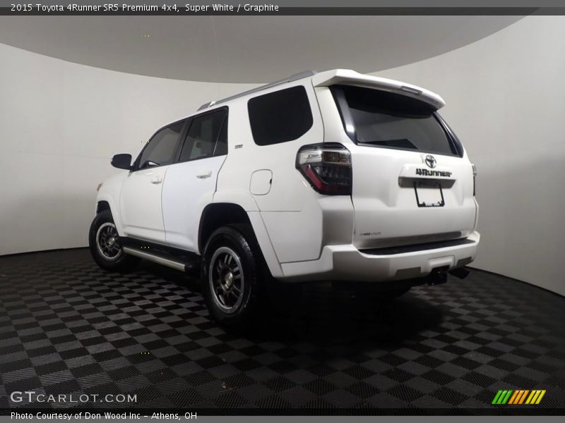 Super White / Graphite 2015 Toyota 4Runner SR5 Premium 4x4