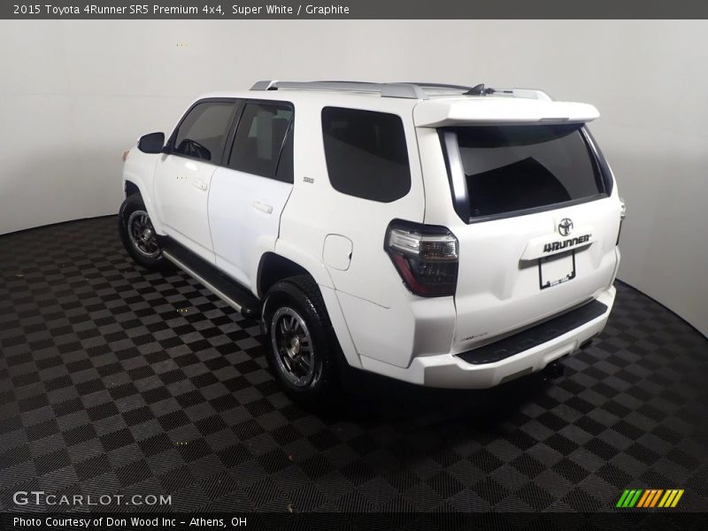 Super White / Graphite 2015 Toyota 4Runner SR5 Premium 4x4