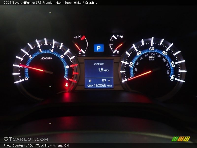 Super White / Graphite 2015 Toyota 4Runner SR5 Premium 4x4
