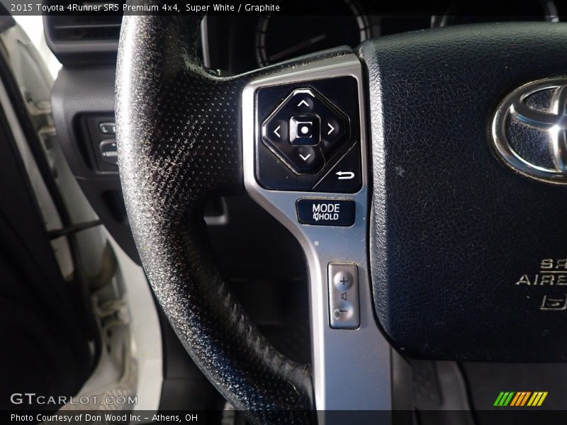Super White / Graphite 2015 Toyota 4Runner SR5 Premium 4x4
