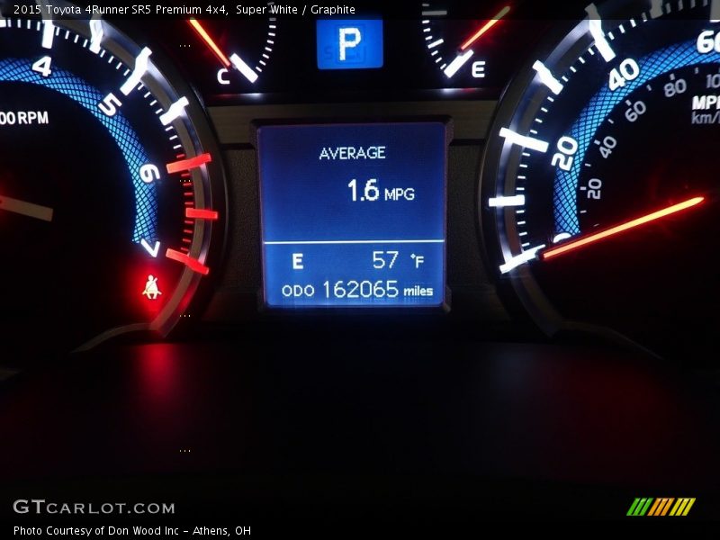 Super White / Graphite 2015 Toyota 4Runner SR5 Premium 4x4