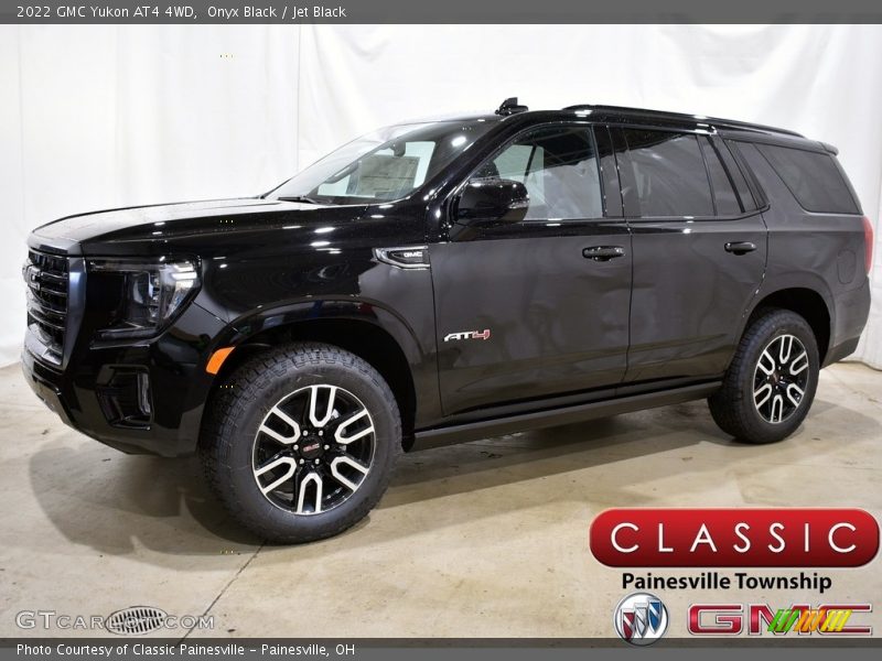 Onyx Black / Jet Black 2022 GMC Yukon AT4 4WD