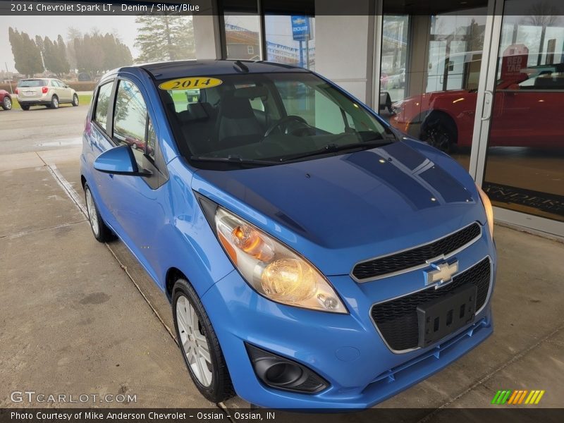 Denim / Silver/Blue 2014 Chevrolet Spark LT