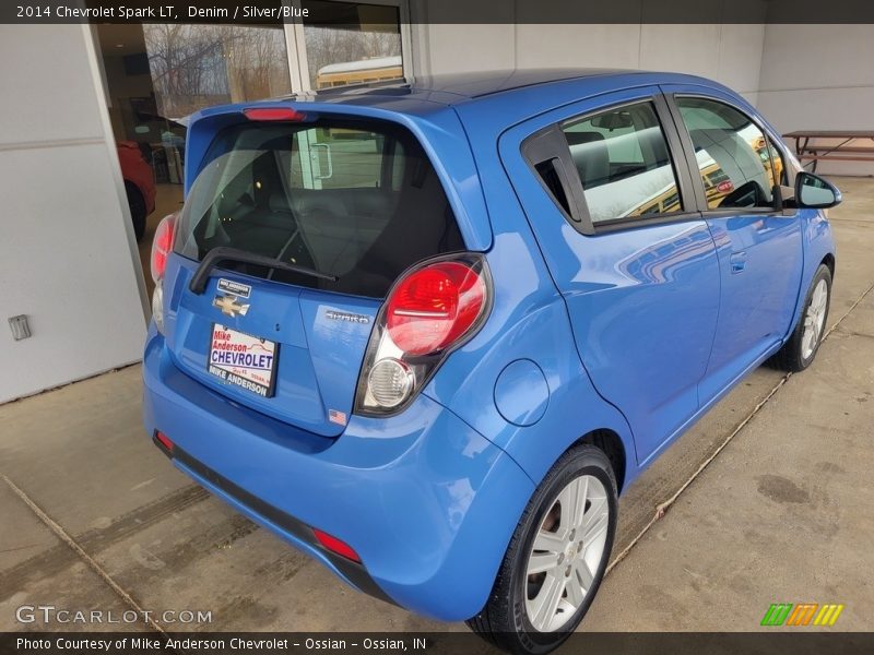 Denim / Silver/Blue 2014 Chevrolet Spark LT
