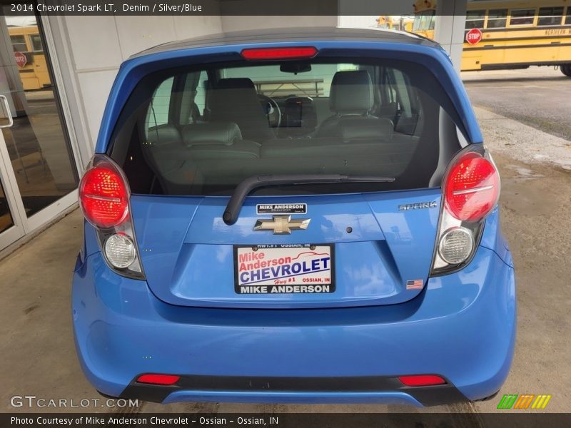 Denim / Silver/Blue 2014 Chevrolet Spark LT