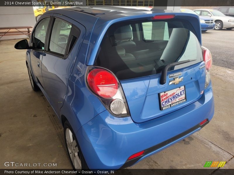 Denim / Silver/Blue 2014 Chevrolet Spark LT