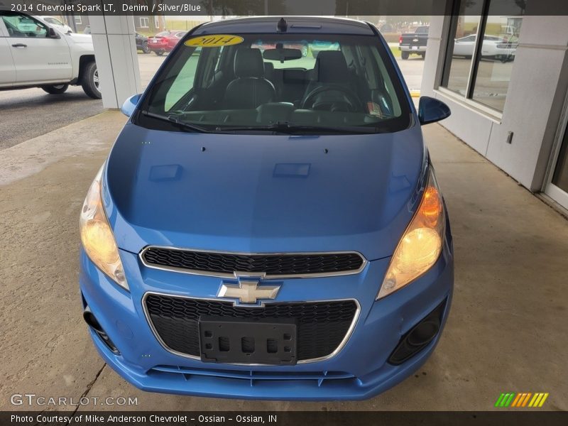 Denim / Silver/Blue 2014 Chevrolet Spark LT