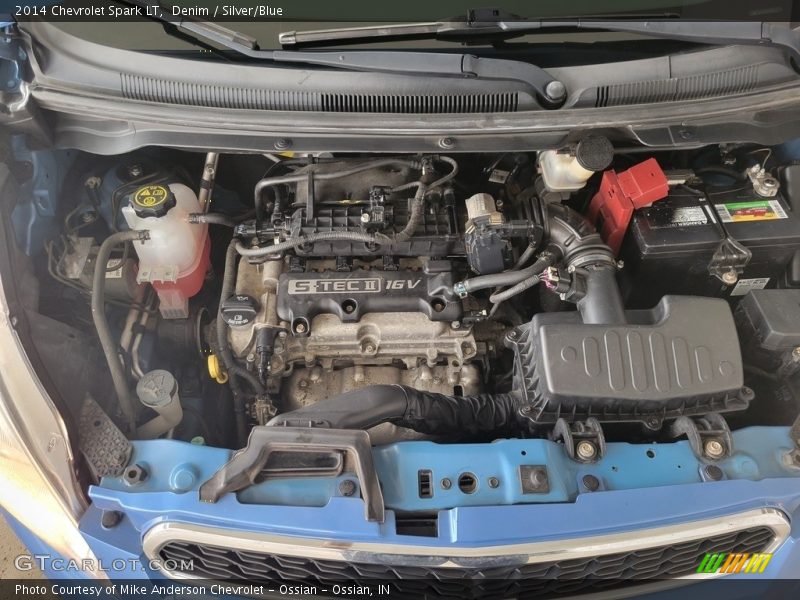 Denim / Silver/Blue 2014 Chevrolet Spark LT