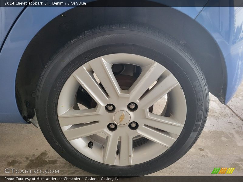 Denim / Silver/Blue 2014 Chevrolet Spark LT