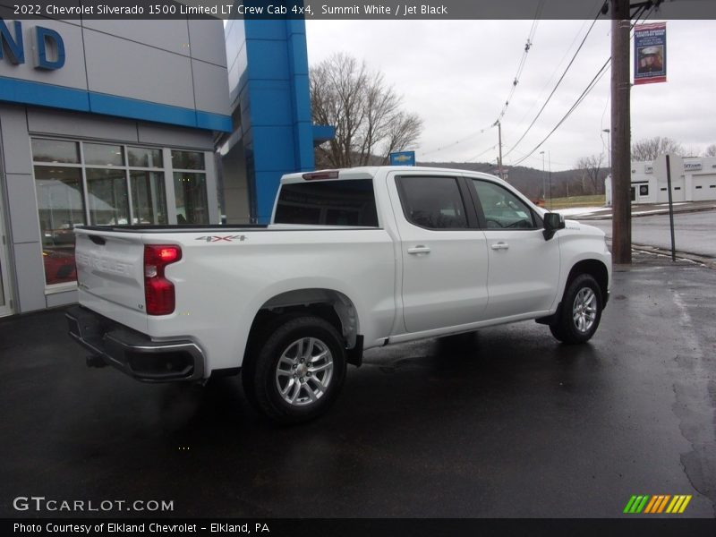 Summit White / Jet Black 2022 Chevrolet Silverado 1500 Limited LT Crew Cab 4x4