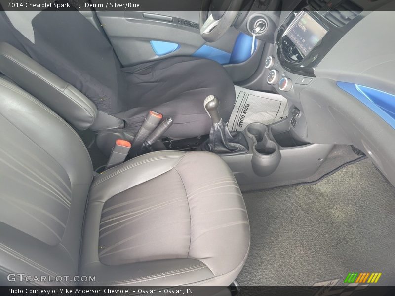 Denim / Silver/Blue 2014 Chevrolet Spark LT