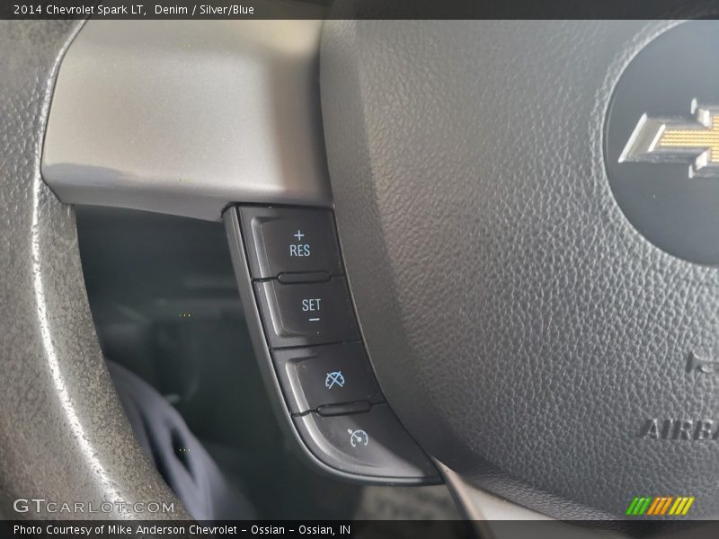 Denim / Silver/Blue 2014 Chevrolet Spark LT
