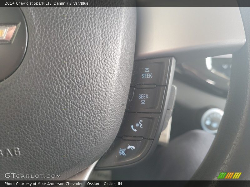 Denim / Silver/Blue 2014 Chevrolet Spark LT