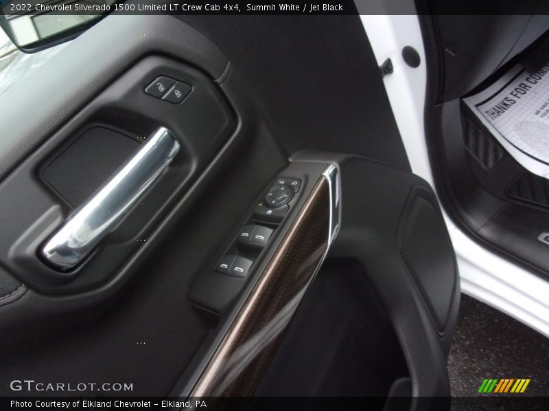 Summit White / Jet Black 2022 Chevrolet Silverado 1500 Limited LT Crew Cab 4x4