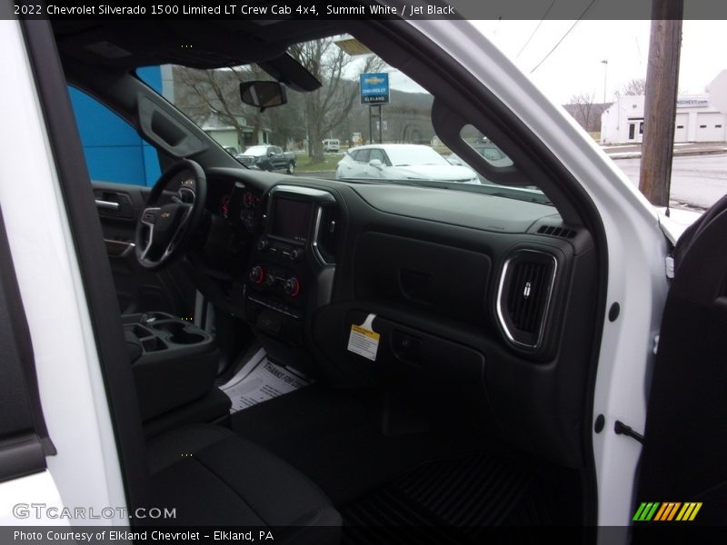 Summit White / Jet Black 2022 Chevrolet Silverado 1500 Limited LT Crew Cab 4x4