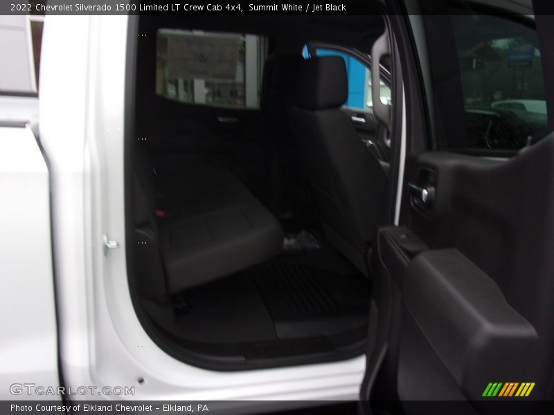 Summit White / Jet Black 2022 Chevrolet Silverado 1500 Limited LT Crew Cab 4x4