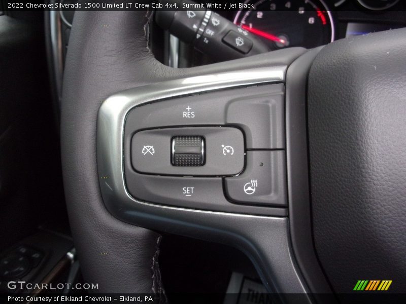 Summit White / Jet Black 2022 Chevrolet Silverado 1500 Limited LT Crew Cab 4x4