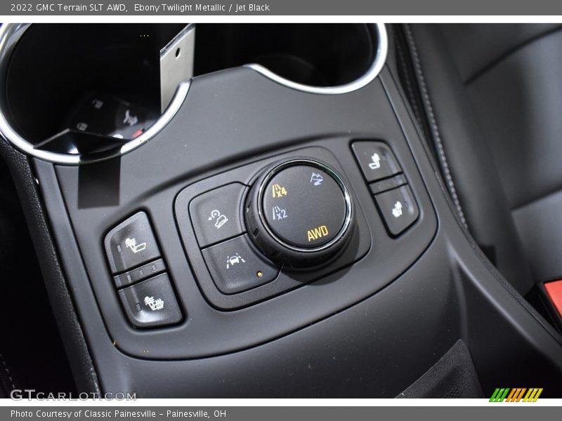 Ebony Twilight Metallic / Jet Black 2022 GMC Terrain SLT AWD