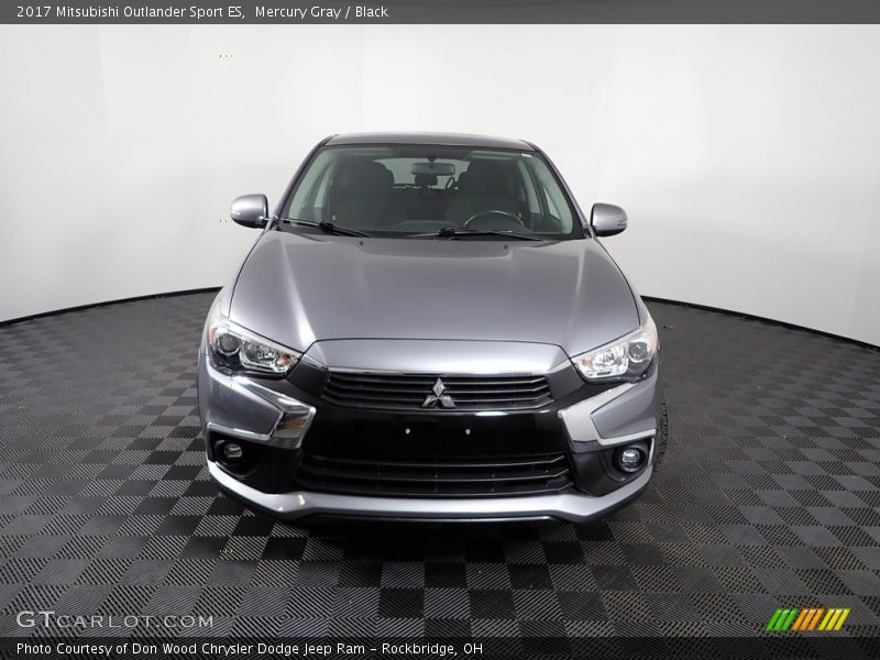 Mercury Gray / Black 2017 Mitsubishi Outlander Sport ES