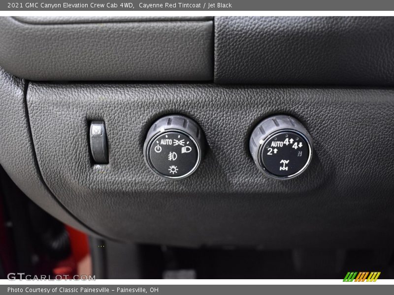 Cayenne Red Tintcoat / Jet Black 2021 GMC Canyon Elevation Crew Cab 4WD