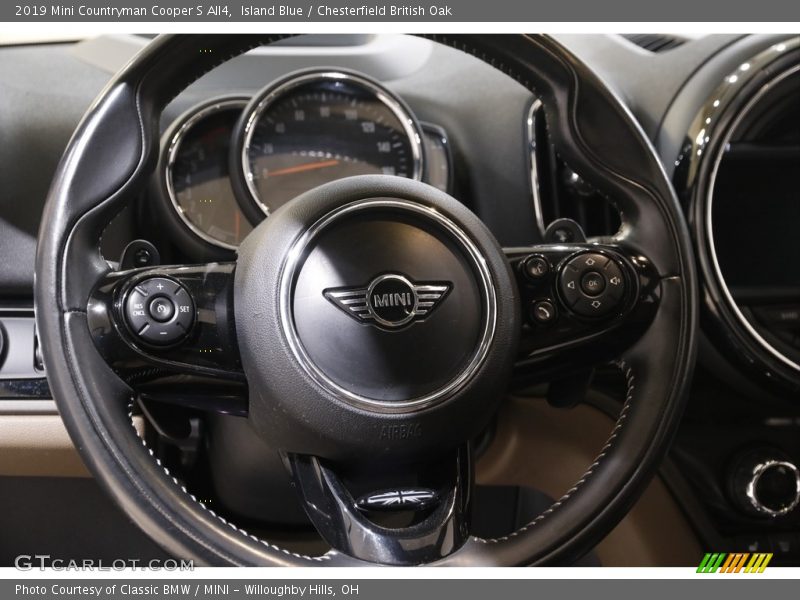 Island Blue / Chesterfield British Oak 2019 Mini Countryman Cooper S All4