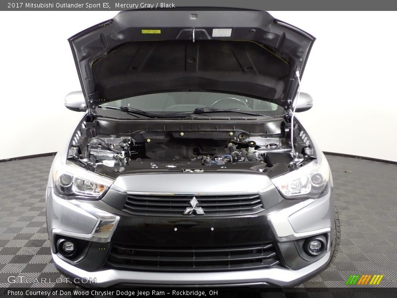 Mercury Gray / Black 2017 Mitsubishi Outlander Sport ES