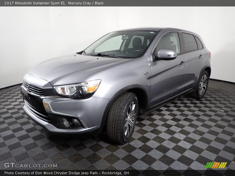 Mercury Gray / Black 2017 Mitsubishi Outlander Sport ES