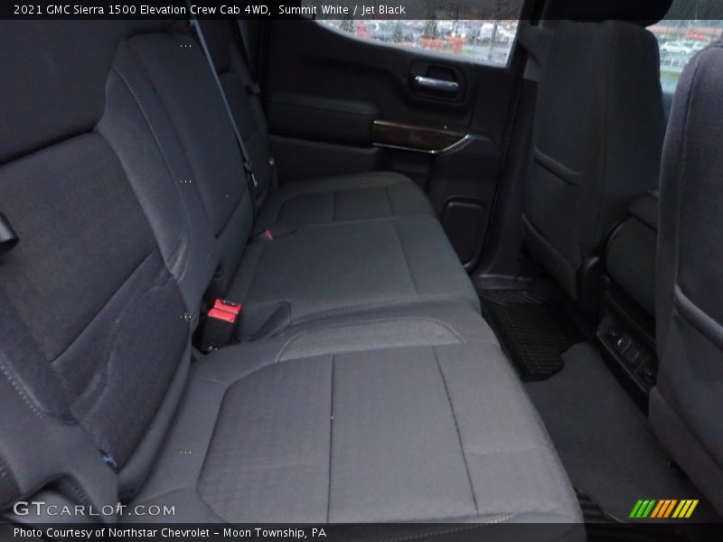 Summit White / Jet Black 2021 GMC Sierra 1500 Elevation Crew Cab 4WD