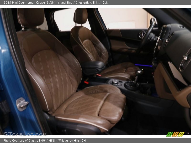 Island Blue / Chesterfield British Oak 2019 Mini Countryman Cooper S All4