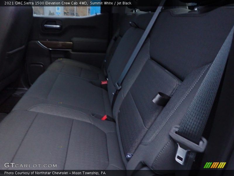 Summit White / Jet Black 2021 GMC Sierra 1500 Elevation Crew Cab 4WD