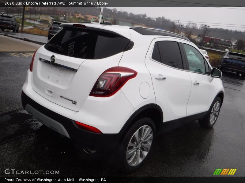 Summit White / Ebony 2020 Buick Encore Preferred AWD