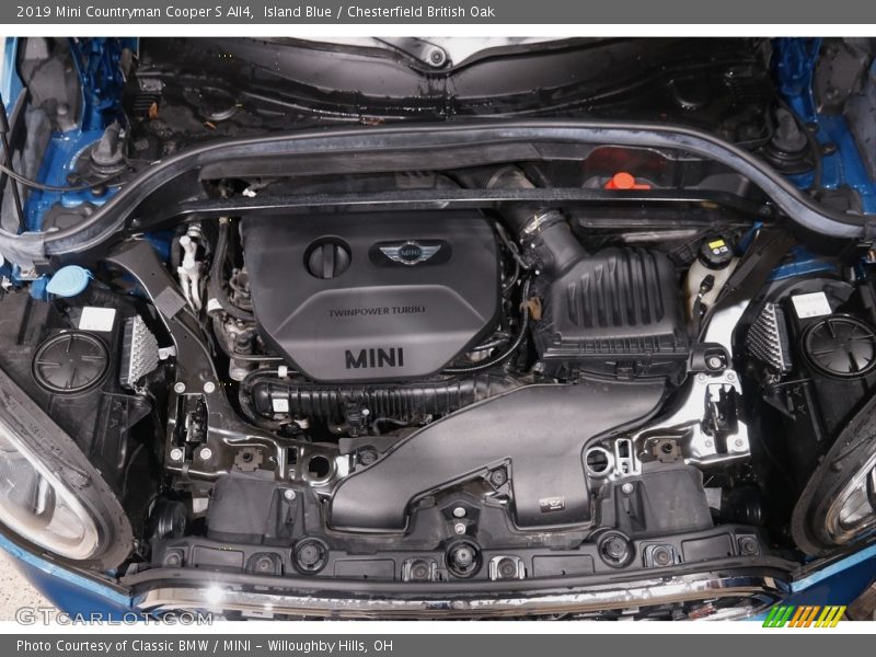 Island Blue / Chesterfield British Oak 2019 Mini Countryman Cooper S All4