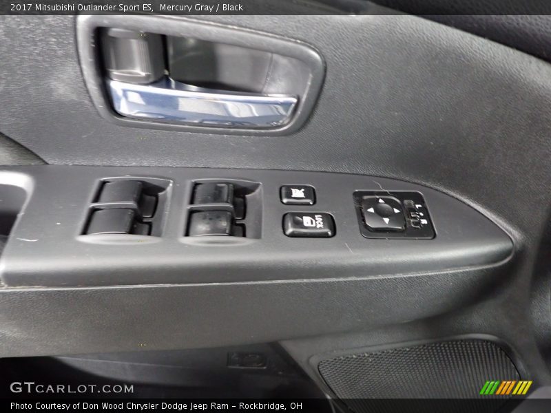Mercury Gray / Black 2017 Mitsubishi Outlander Sport ES