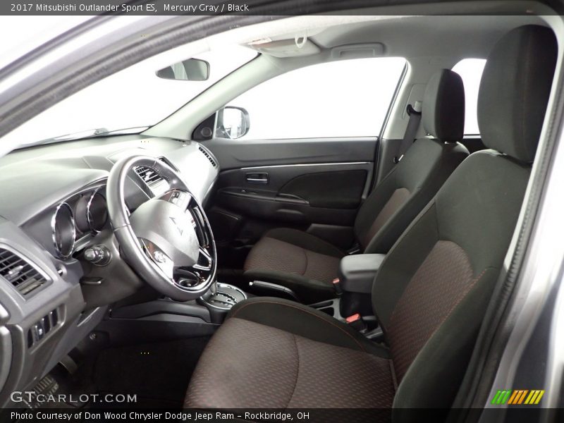Mercury Gray / Black 2017 Mitsubishi Outlander Sport ES