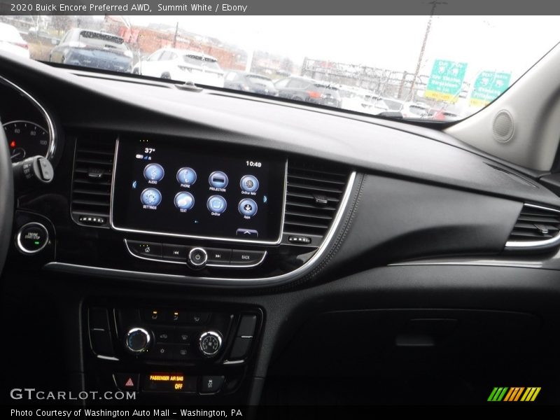 Summit White / Ebony 2020 Buick Encore Preferred AWD