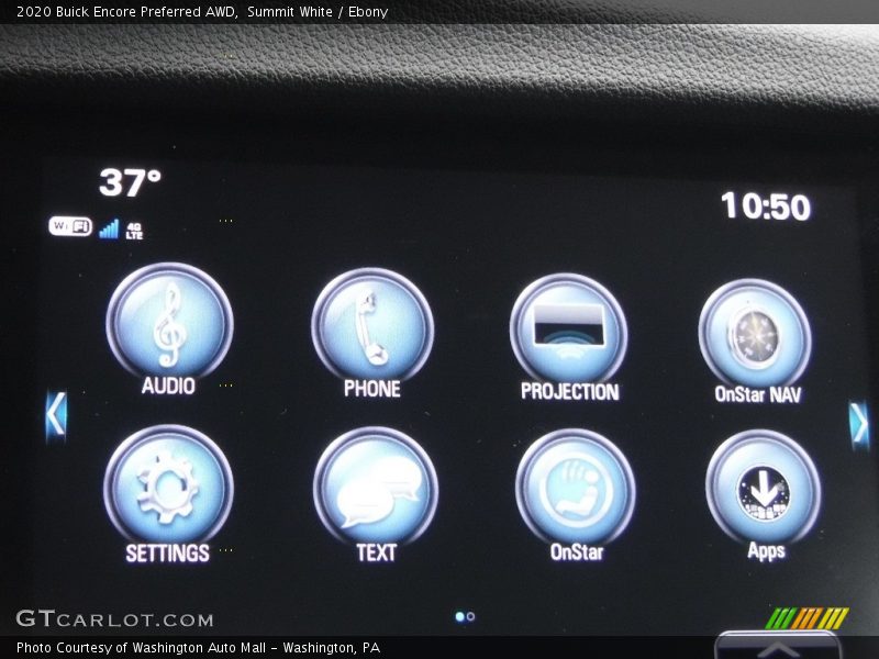 Summit White / Ebony 2020 Buick Encore Preferred AWD