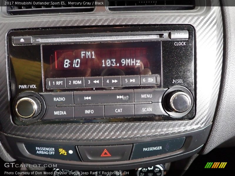 Controls of 2017 Outlander Sport ES
