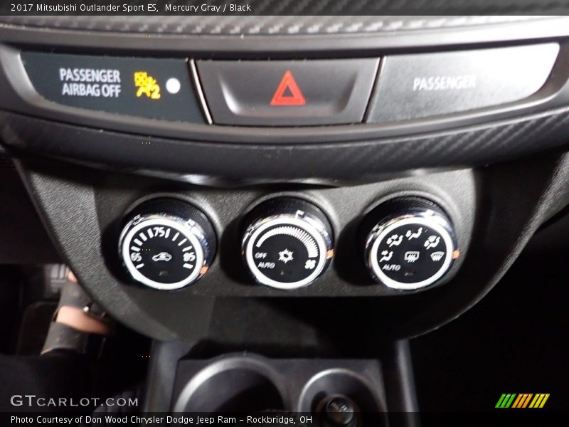 Mercury Gray / Black 2017 Mitsubishi Outlander Sport ES