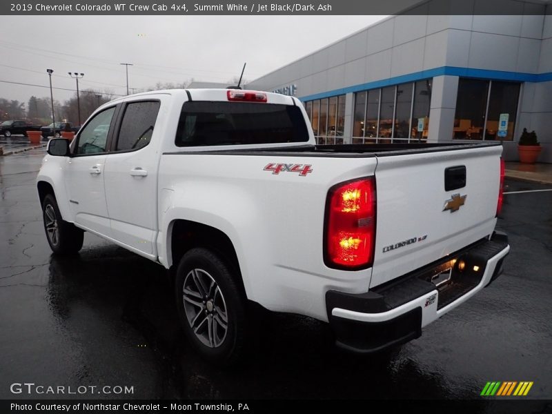Summit White / Jet Black/Dark Ash 2019 Chevrolet Colorado WT Crew Cab 4x4