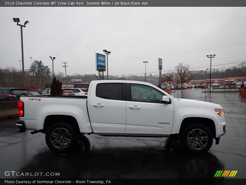 Summit White / Jet Black/Dark Ash 2019 Chevrolet Colorado WT Crew Cab 4x4
