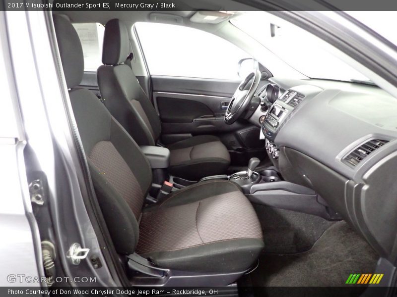 Mercury Gray / Black 2017 Mitsubishi Outlander Sport ES