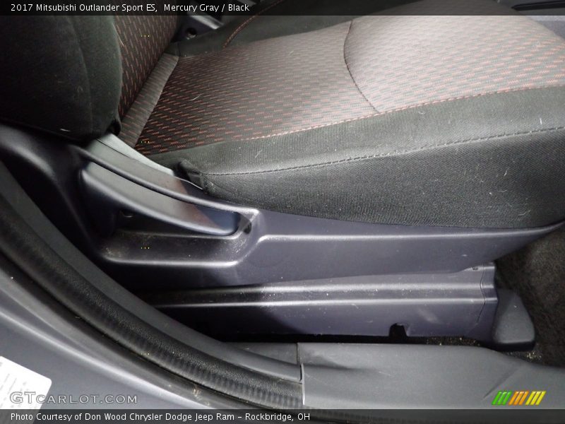 Mercury Gray / Black 2017 Mitsubishi Outlander Sport ES