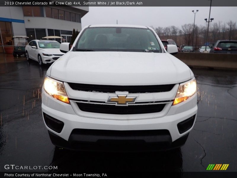 Summit White / Jet Black/Dark Ash 2019 Chevrolet Colorado WT Crew Cab 4x4