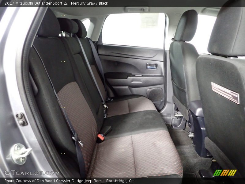 Mercury Gray / Black 2017 Mitsubishi Outlander Sport ES